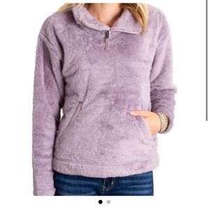 Furry Fleece Pullover